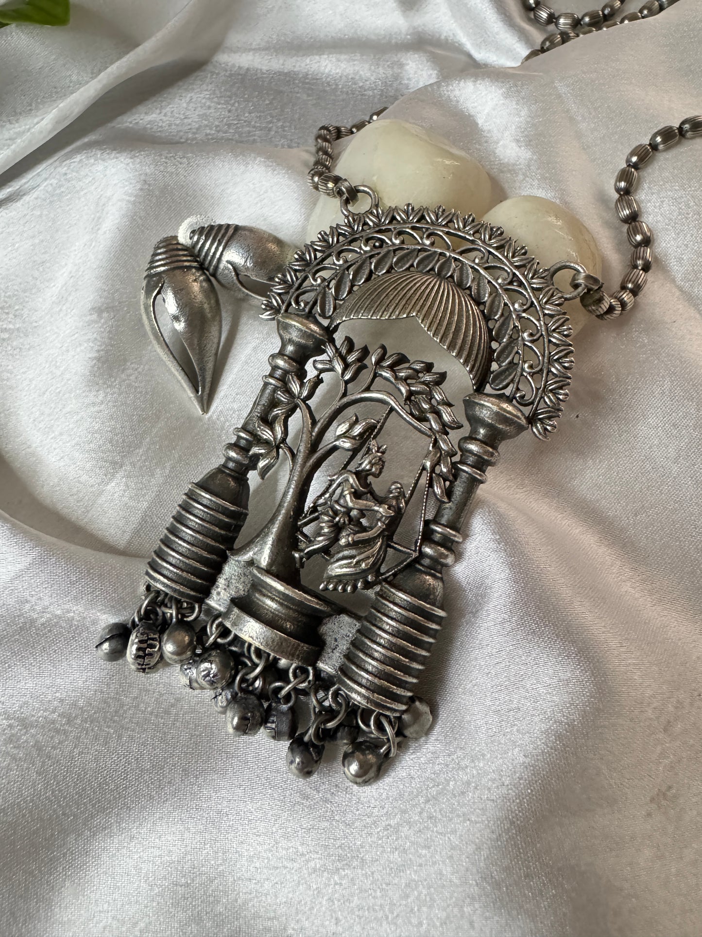Vasudev Oxidised Necklace