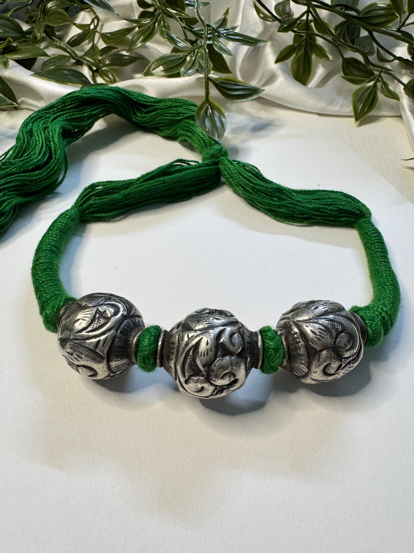 Chitai beaded Choker Necklace Set