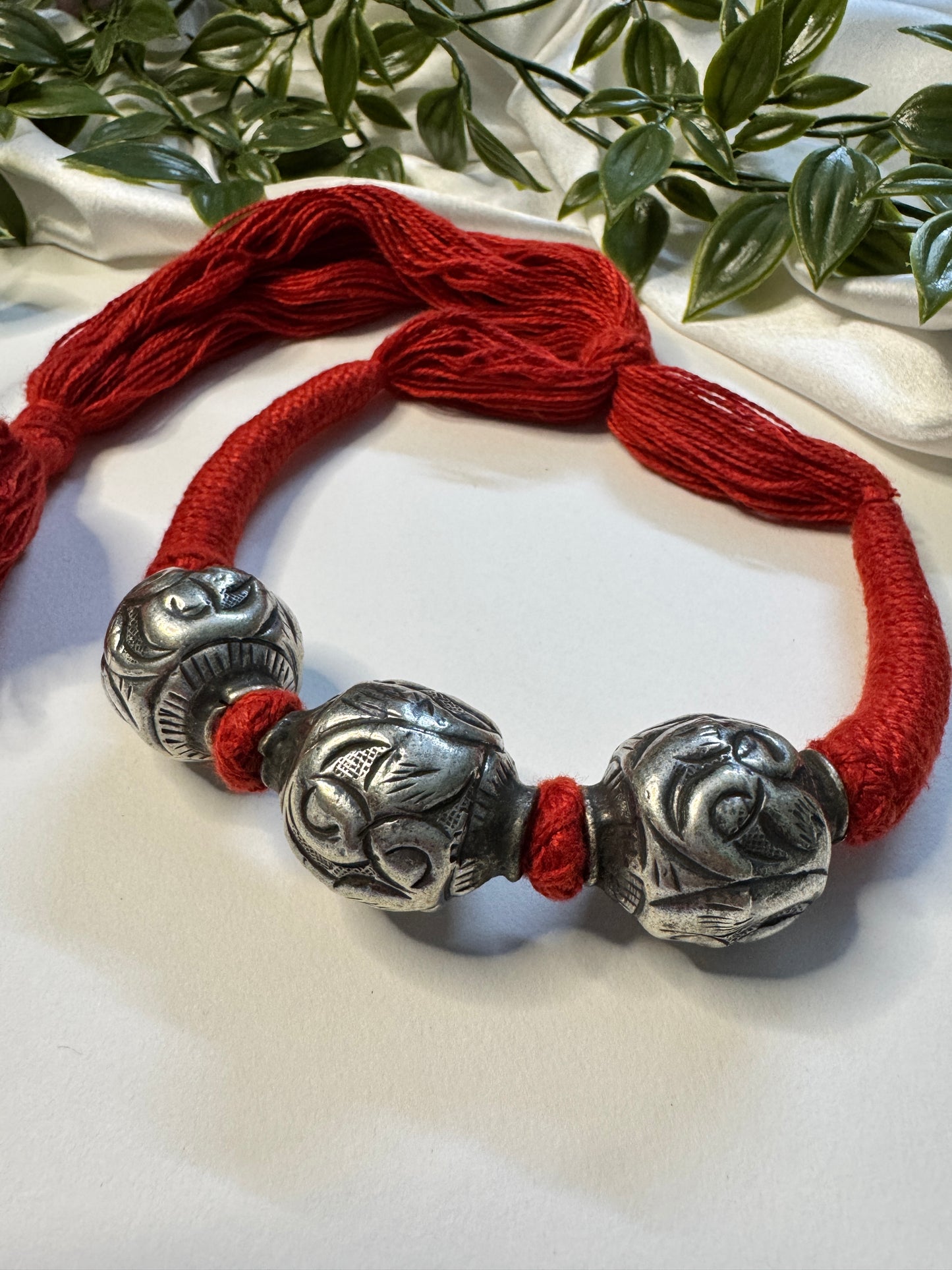 Chitai beaded Choker Necklace Set