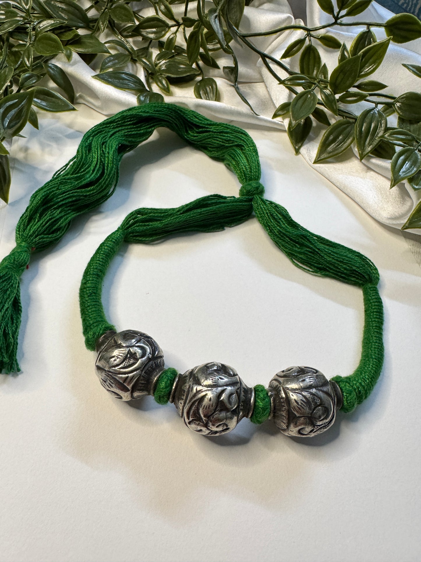Chitai beaded Choker Necklace Set