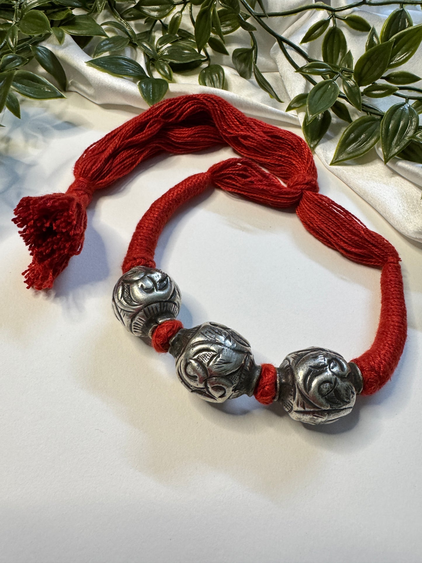 Chitai beaded Choker Necklace Set