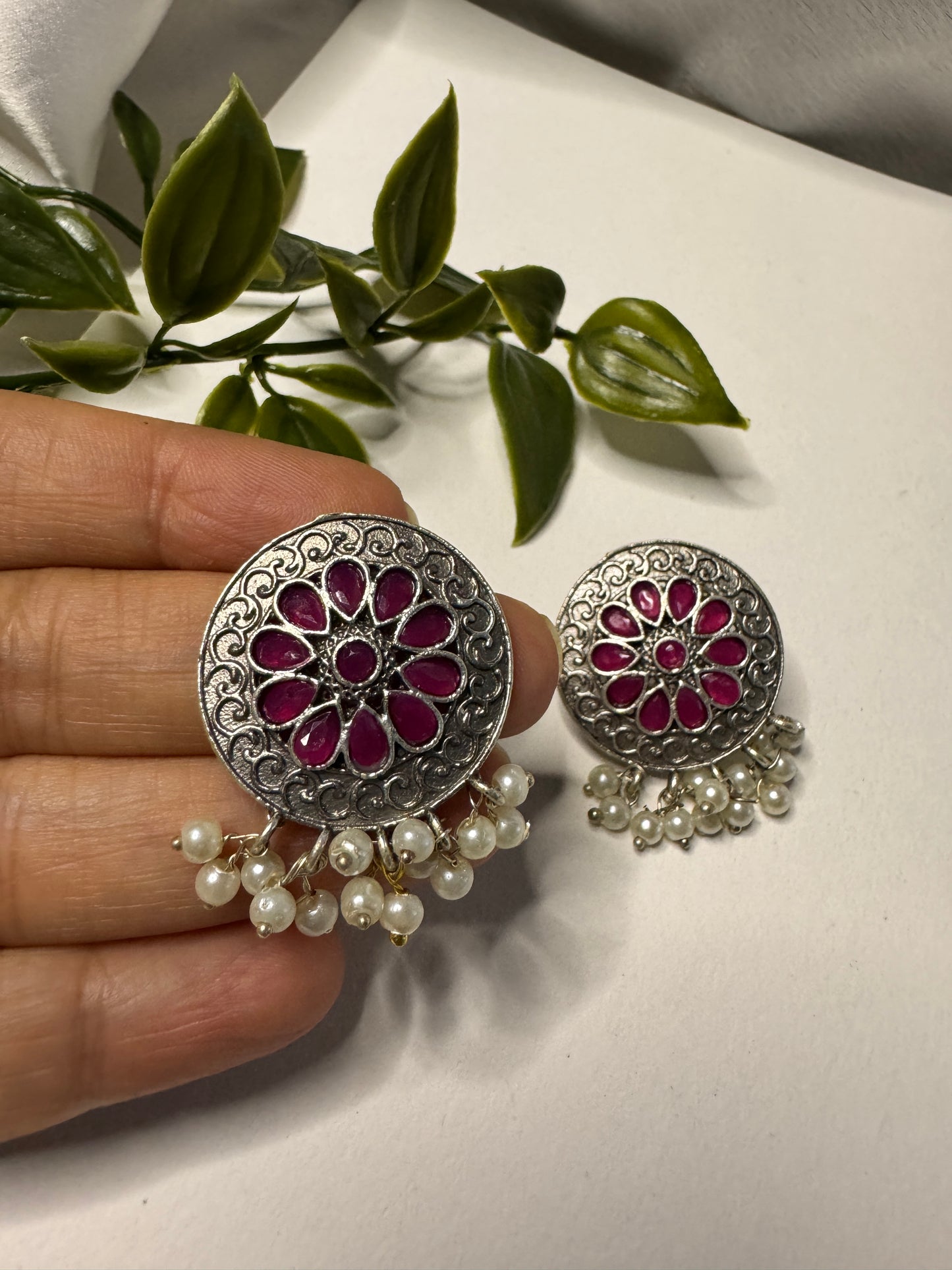 Round Studs Earrings