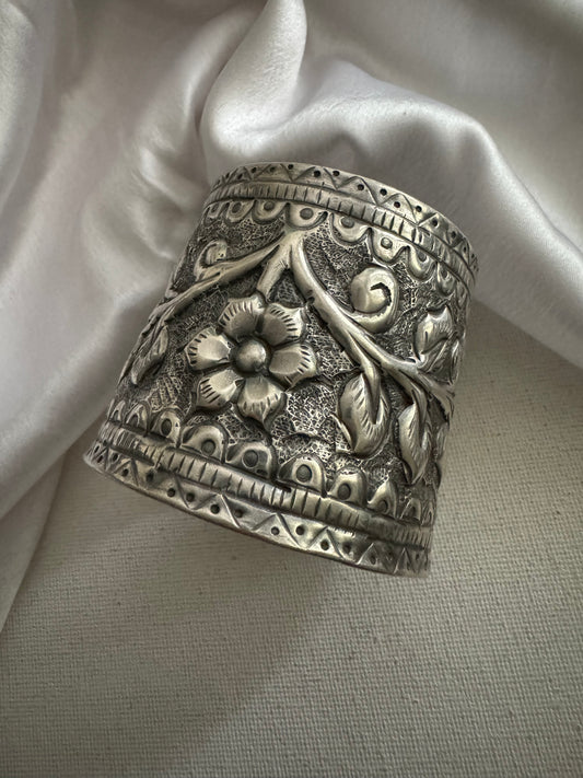 Handcuff Bracelet Floral (Small)